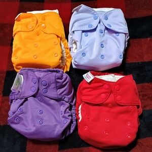 Colorful AIO Cloth Diaper Set for Kids